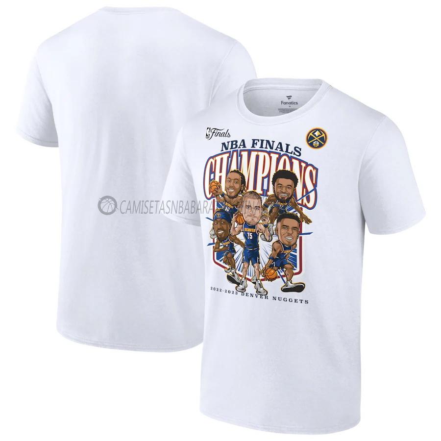 camisetas denver nuggets de 23621a27 hombre nba finals champions 2023 blanco