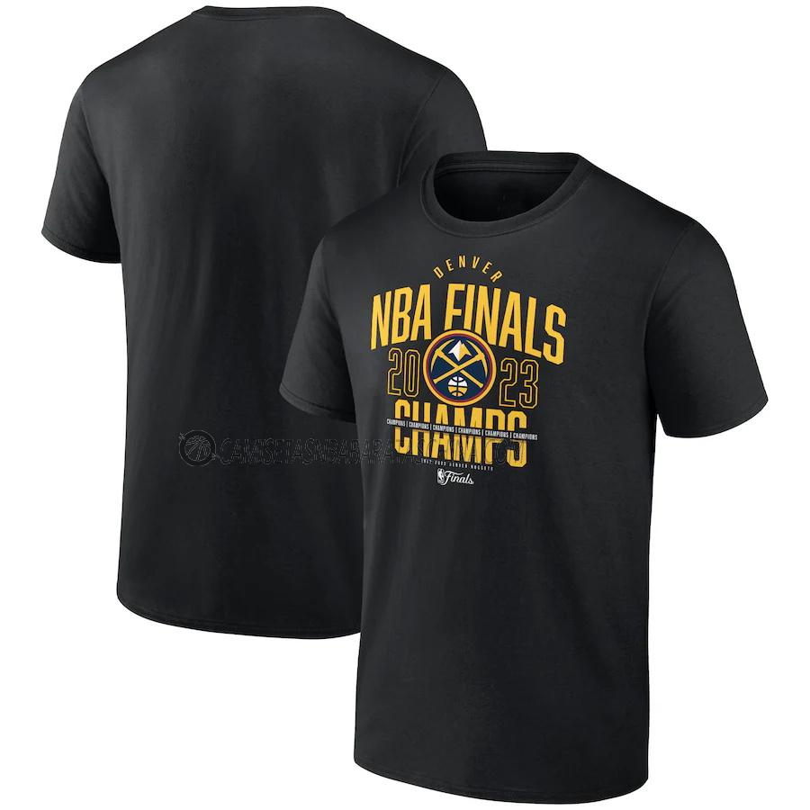 camisetas denver nuggets de 23621a3 hombre nba finals 2023 negro