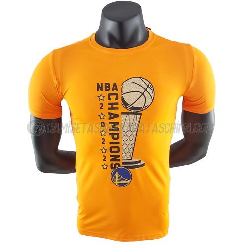 camisetas golden state warriors de ts28 amarillo