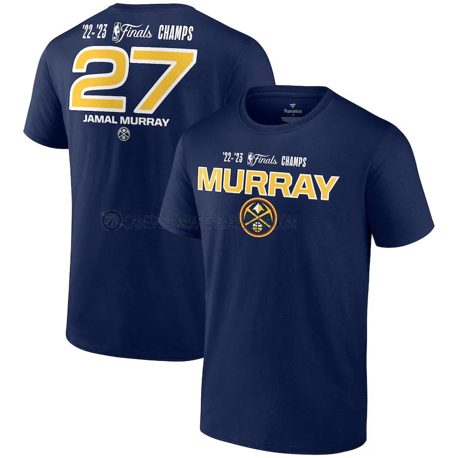 camisetas jamal murray denver nuggets de 23621a19 hombre azul