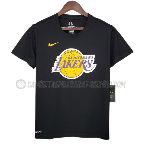 camisetas lebron james los angeles lakers de ts1 negro