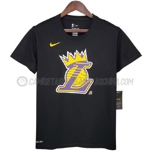 camisetas lebron james los angeles lakers de ts4 negro