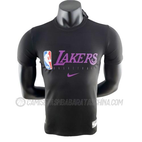 camisetas los angeles lakers de ts34 negro