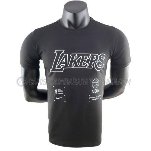 camisetas los angeles lakers de ts36 negro