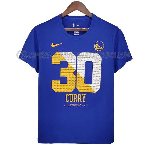 camisetas stephen curry golden state warriors de ts20 azul