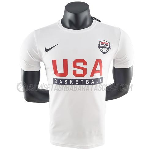 camisetas usa de ts40 blanco