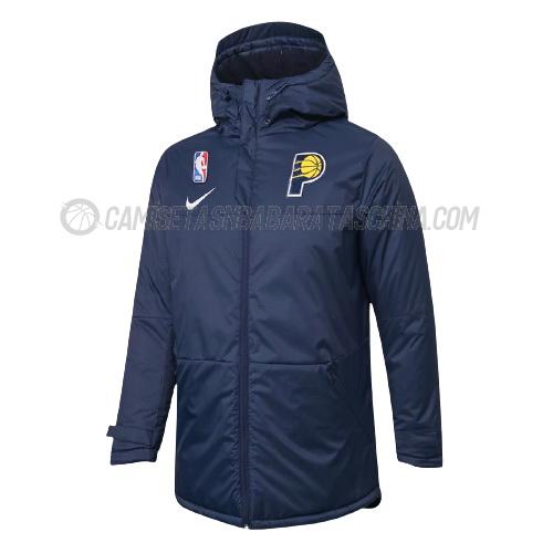 chaqueta de algodón indiana pacers de 2023 azul