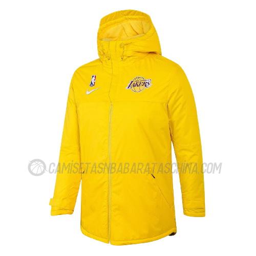 chaqueta de algodón los angeles lakers de 2023 amarillo