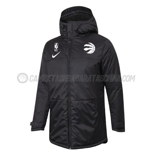 chaqueta de algodón toronto raptors de 2023 negro