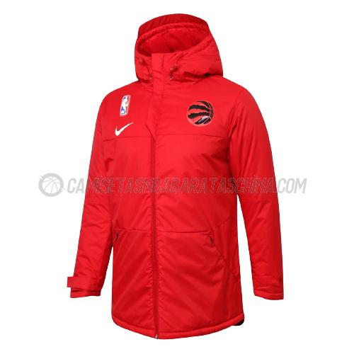 chaqueta de algodón toronto raptors de 2023 rojo