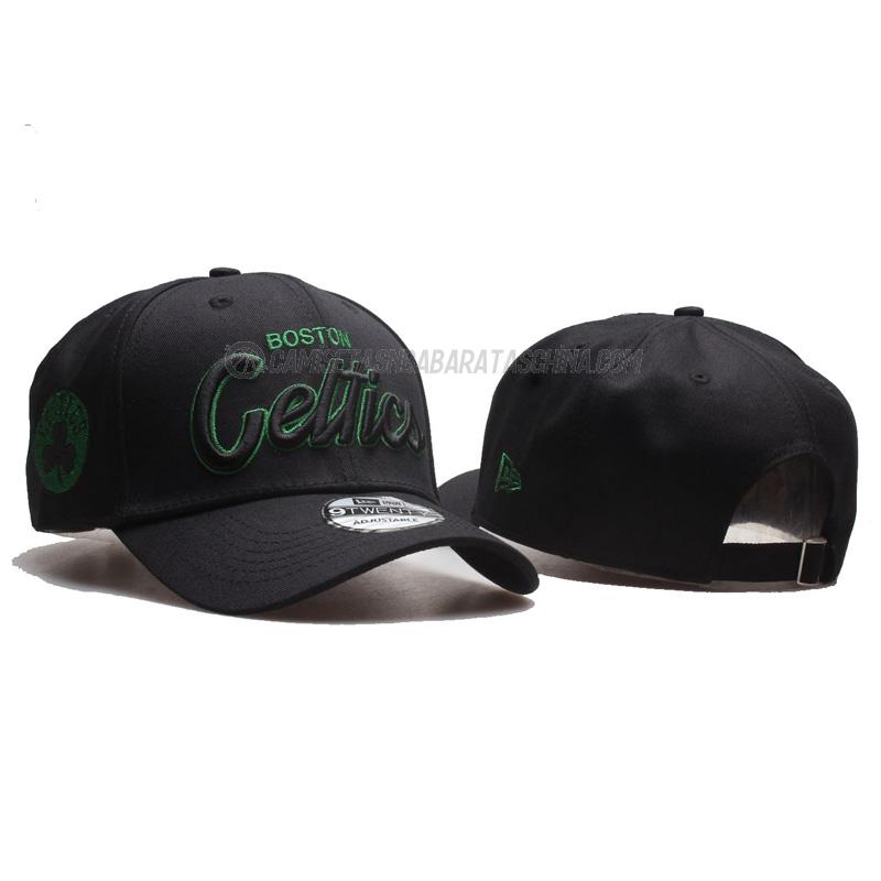 gorras de béisbol boston celtics de 2023 negro