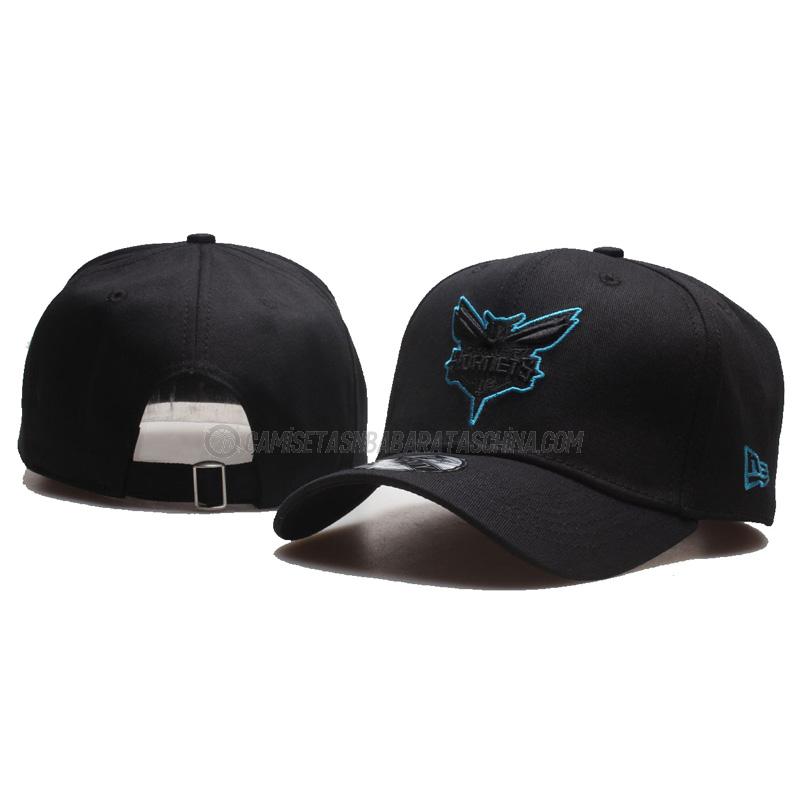 gorras de béisbol charlotte hornets de 2023 negro