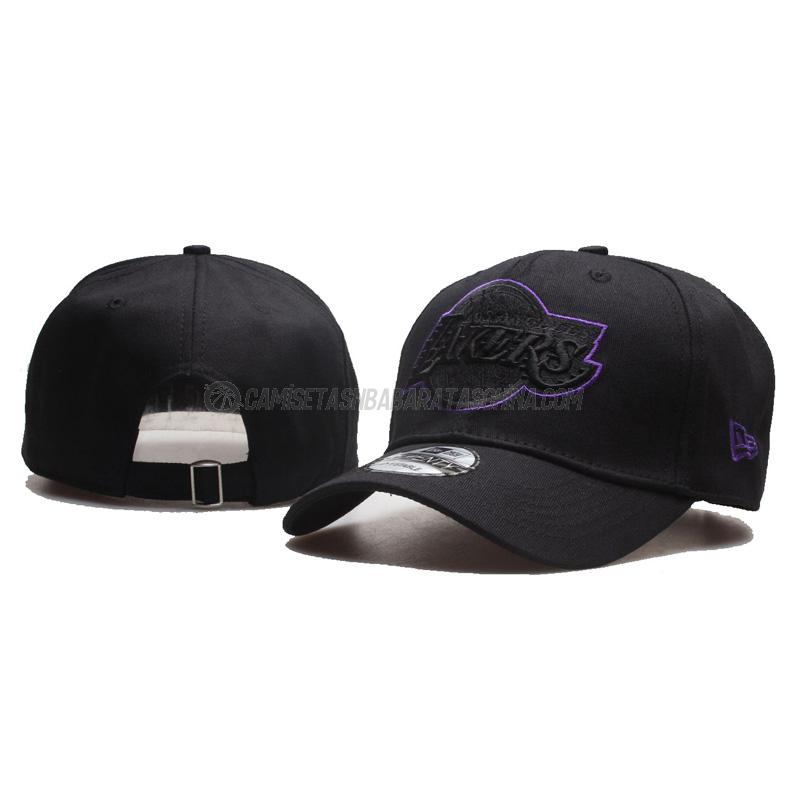 gorras de béisbol los angeles lakers de 2023 negro