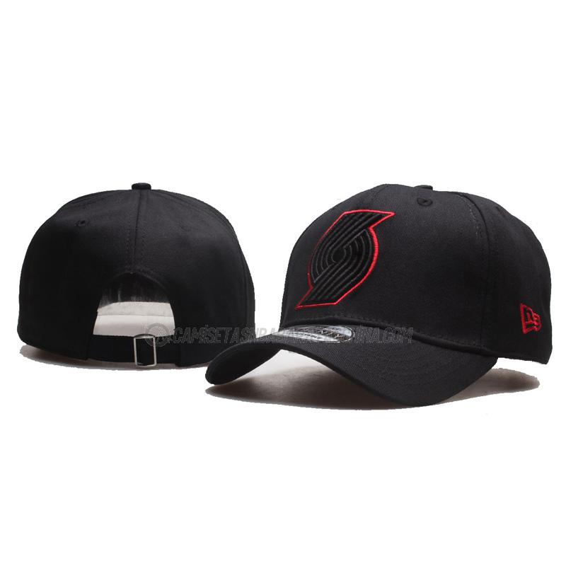 gorras de béisbol portland trail blazers de 2023 negro