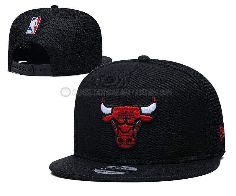 gorras de hip hop chicago bulls de chh11 negro