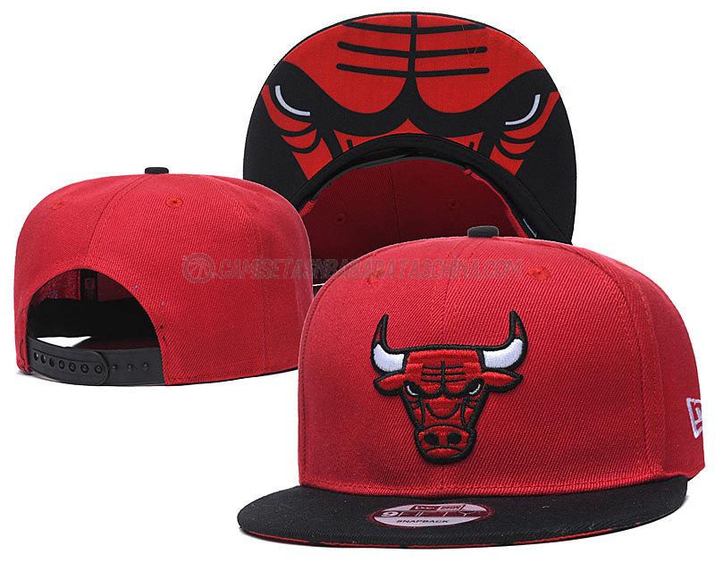 gorras de hip hop chicago bulls de chh15 rojo