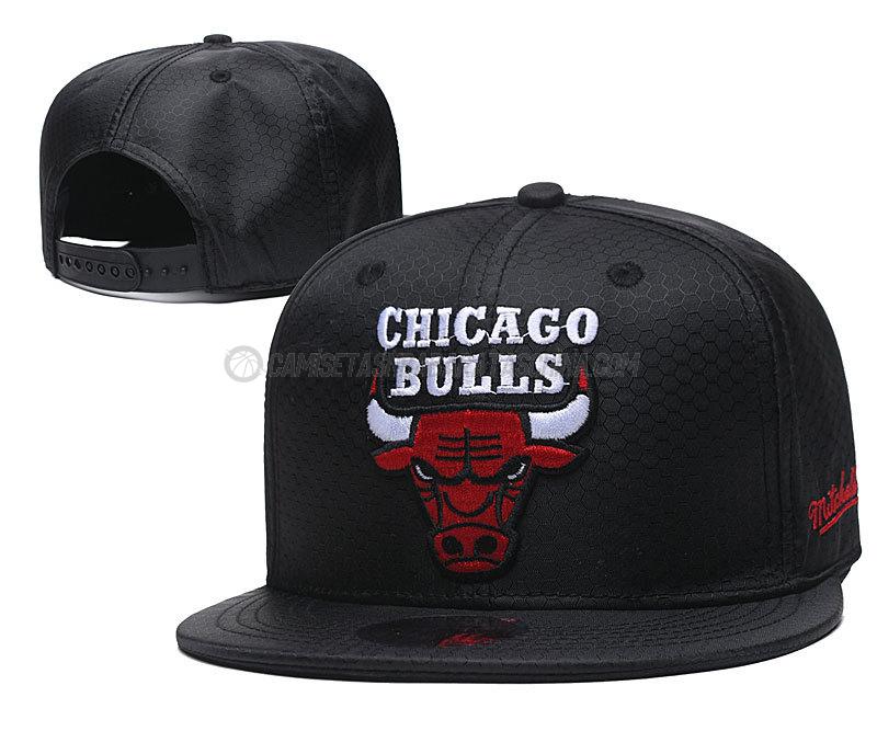 gorras de hip hop chicago bulls de chh26 negro