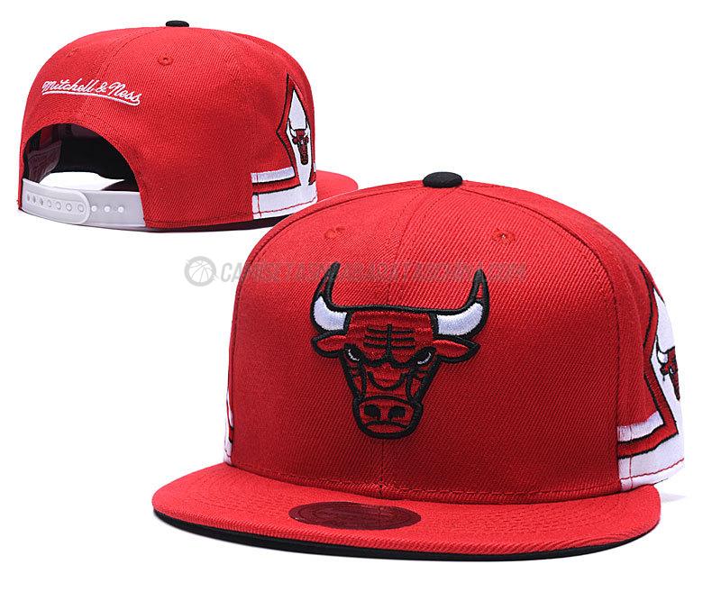 gorras de hip hop chicago bulls de chh29 rojo