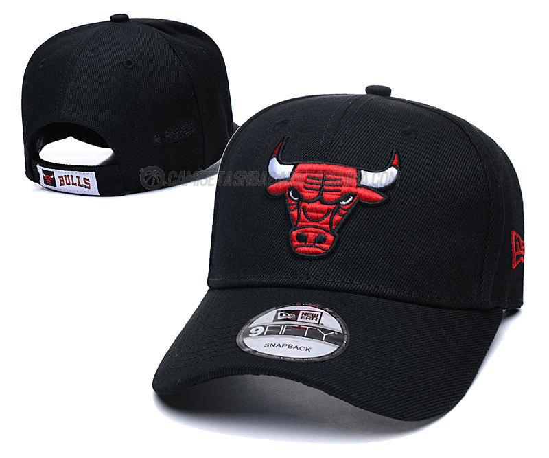 gorras de hip hop chicago bulls de chh34 negro