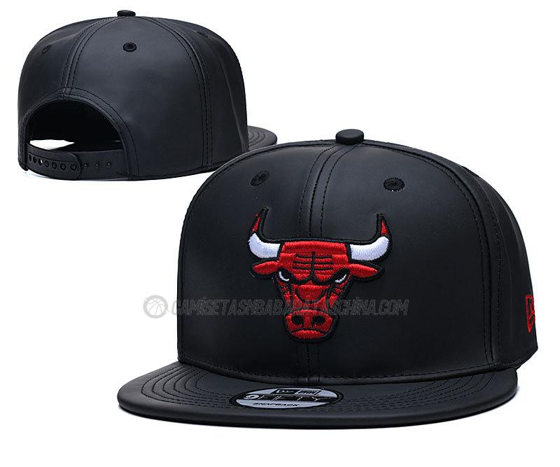 gorras de hip hop chicago bulls de chh40 negro