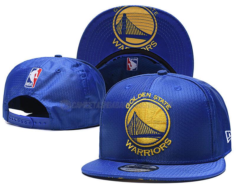 gorras de hip hop golden state warriors de chh44 azul