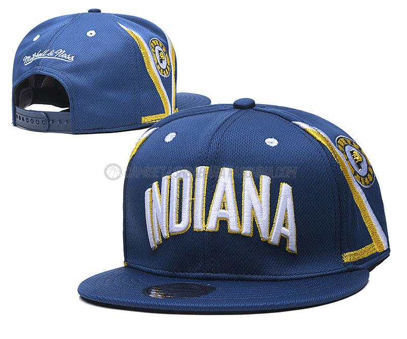 gorras de hip hop indiana pacers de chh47 azul