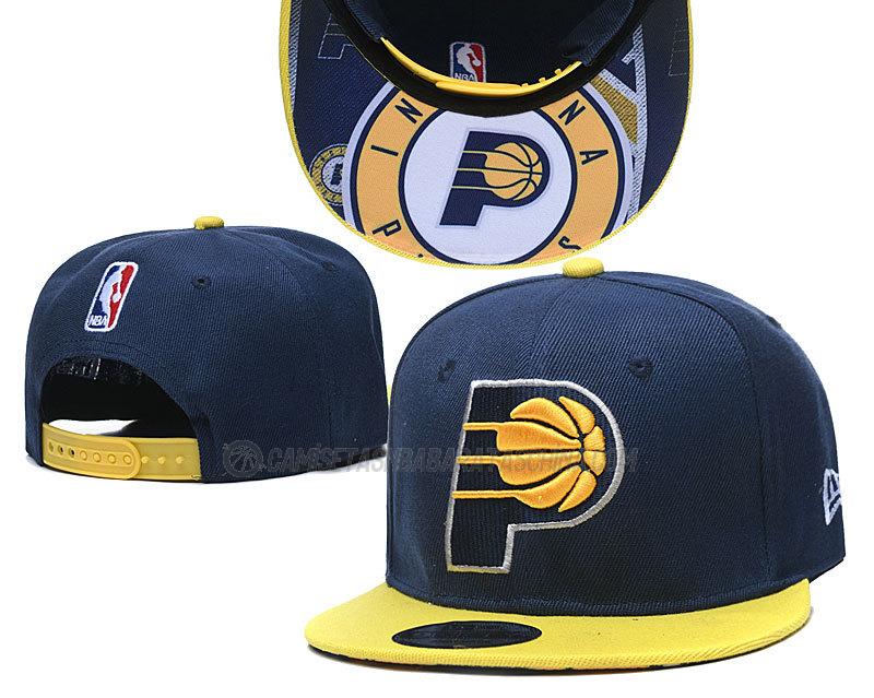 gorras de hip hop indiana pacers de chh49 azul