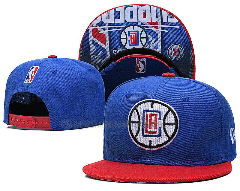 gorras de hip hop los angeles clippers de chh52 azul