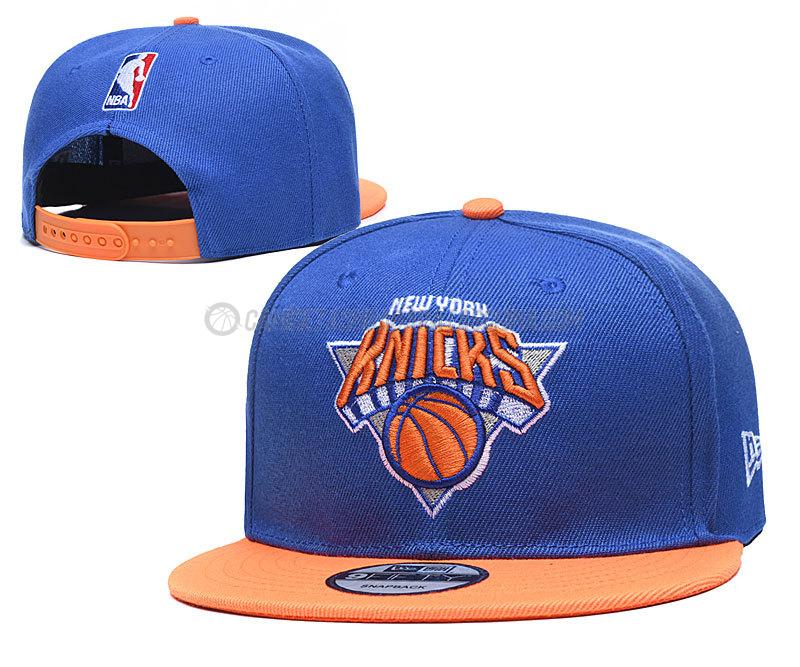 gorras de hip hop new york knicks de chh97 azul