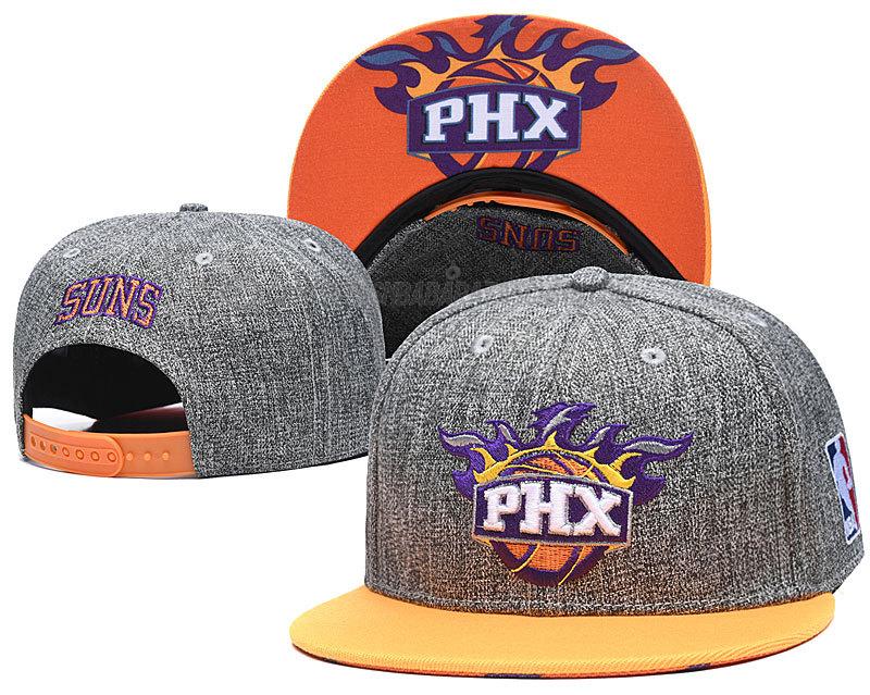 gorras de hip hop phoenix suns de chh107 gris