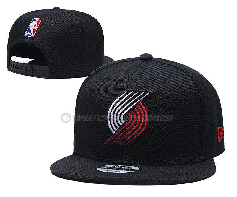 gorras de hip hop portland trail blazers de chh124 negro