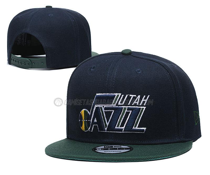 gorras de hip hop utah jazz de chh114 azul