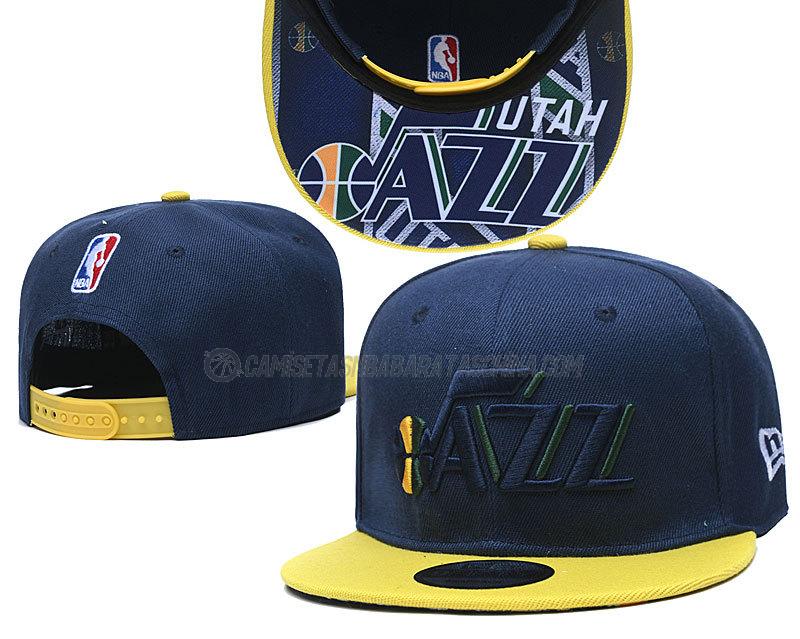 gorras de hip hop utah jazz de chh115 azul