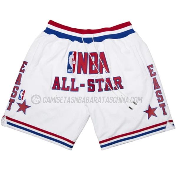 pantalones cortos de baloncesto all-star de just don 2003 blanco